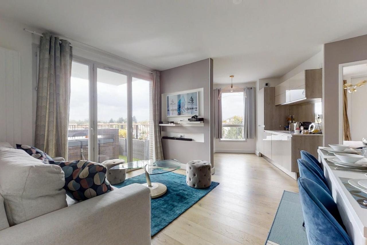 Appartement Bedland à Bailly-Romainvilliers Extérieur photo